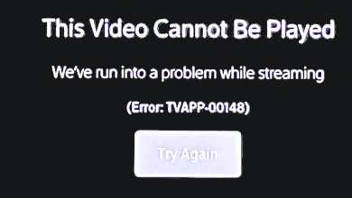 Error TVAPP 00148