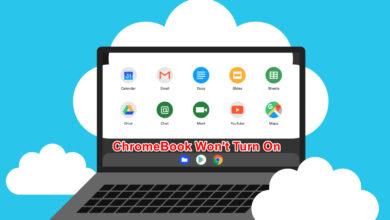 Chromebook won't turn on