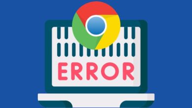 Chrome error