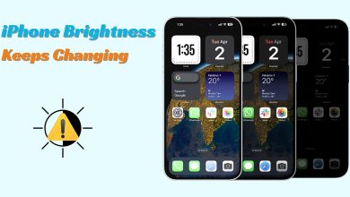 iPhone brightness keeps changing