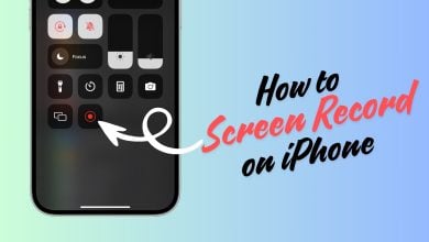 How to screen record on iPhone