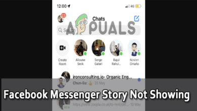 Facebook Messenger Story Not Showing